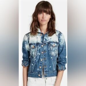 Lucky Brand Legend Bleached Trucker Jean Jacket